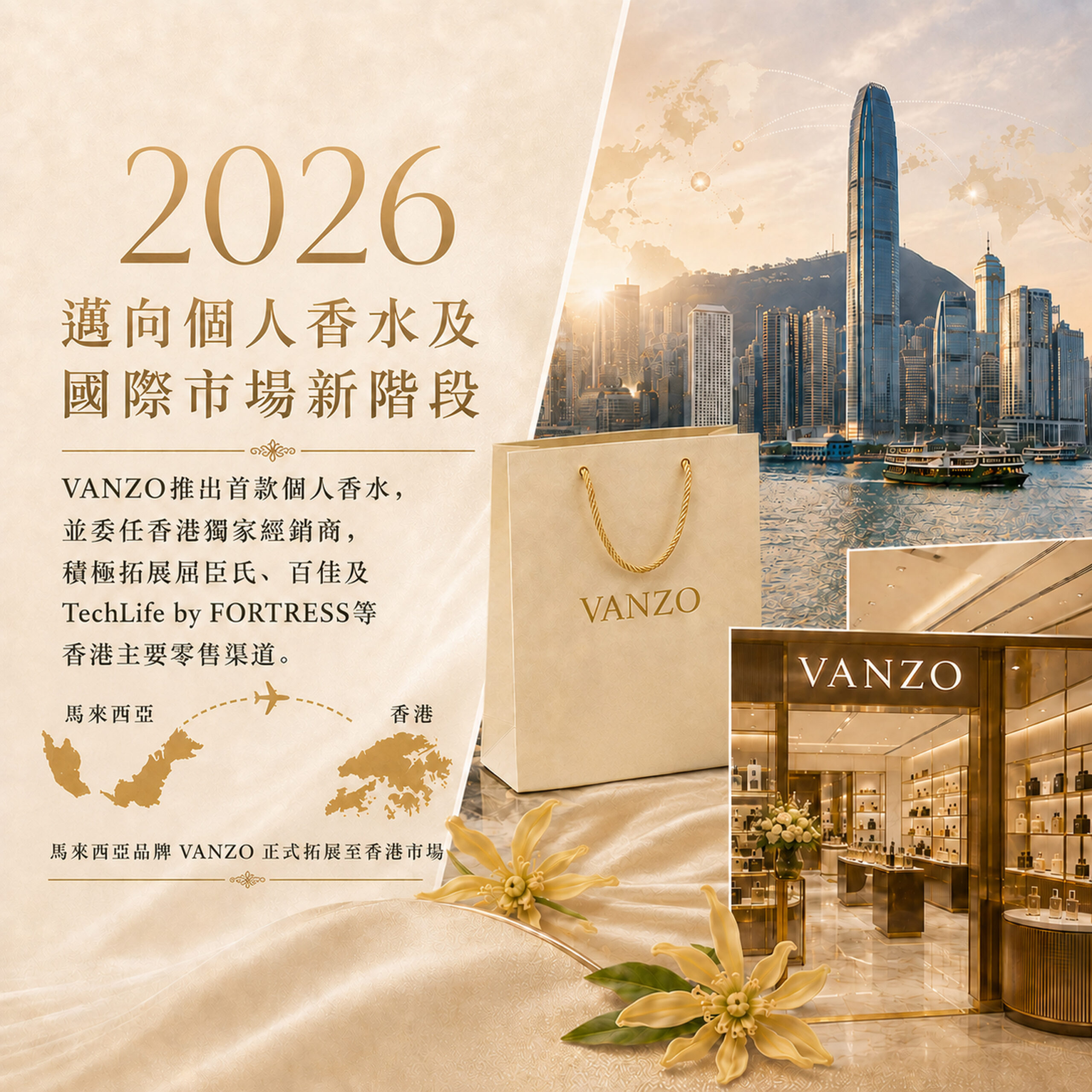 邁向個人香水及國際市場新階段